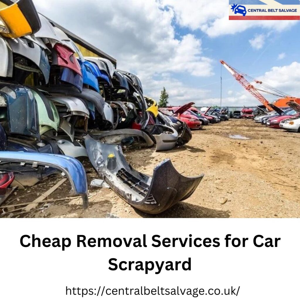 Cheap removal services for car scrapyard