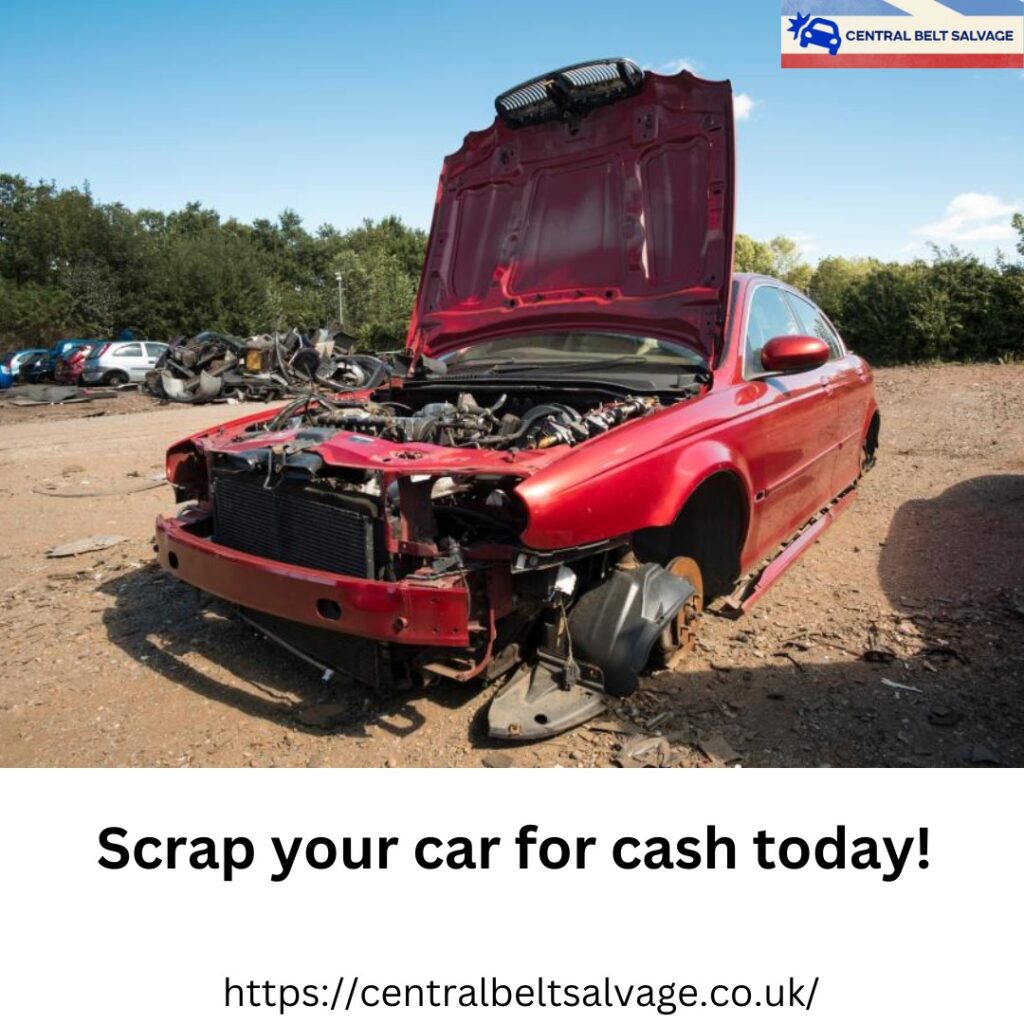 Scrap your car for cash today