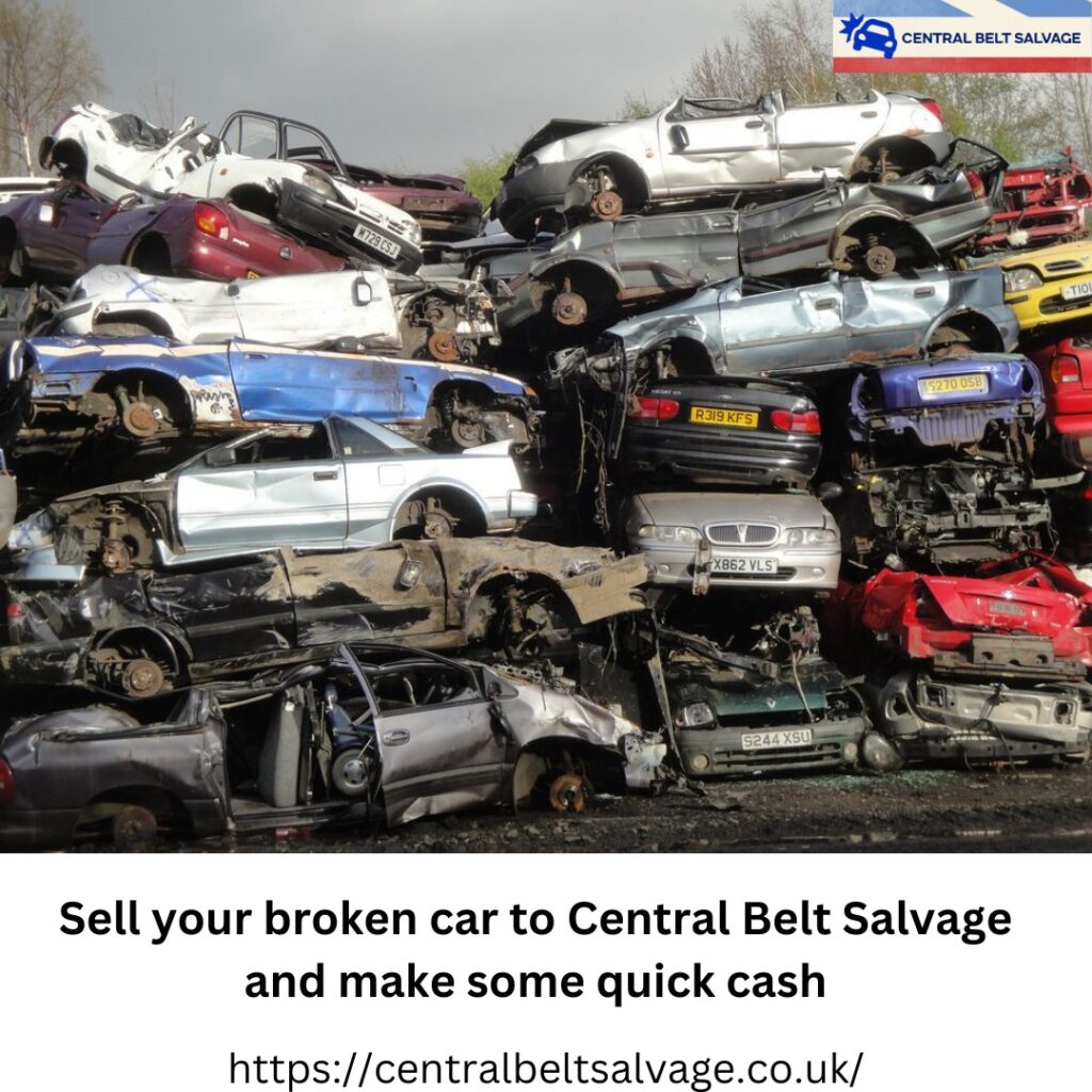 Sell your broken car to central belt