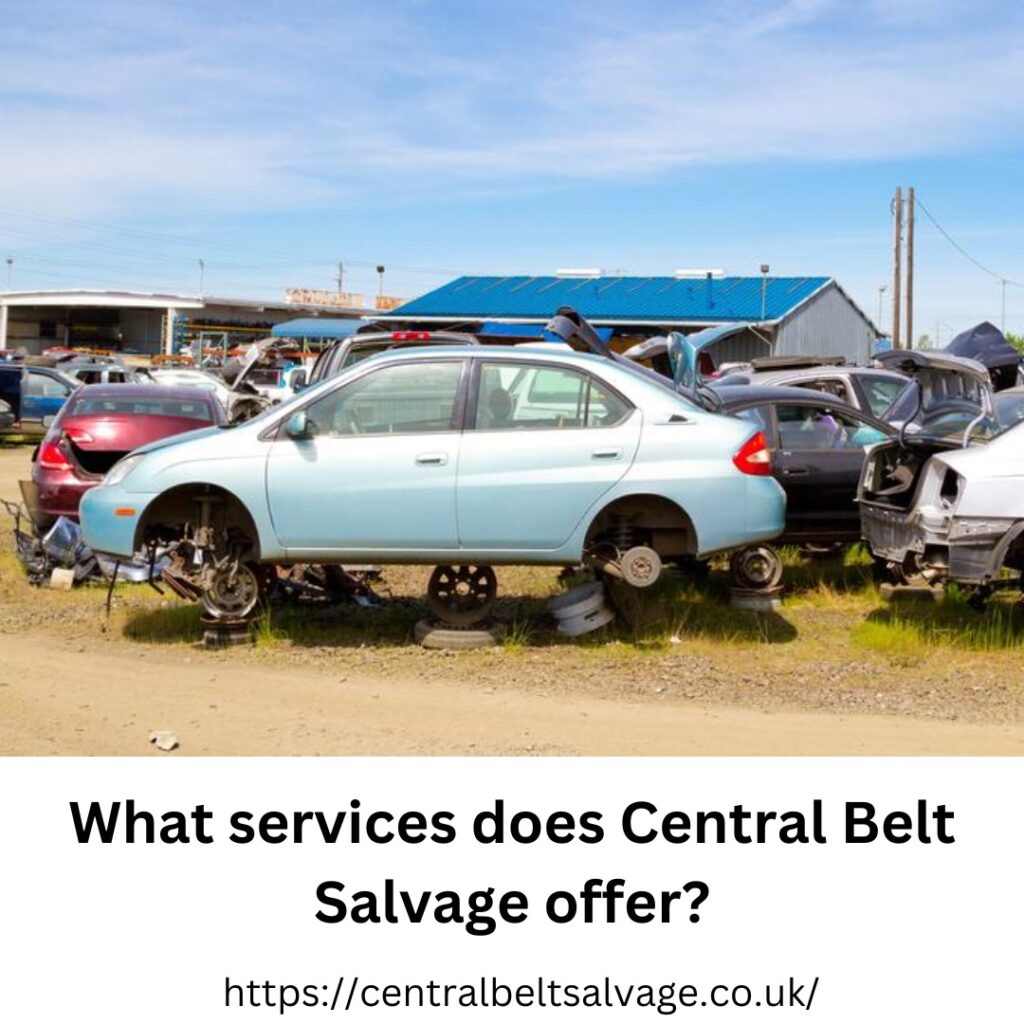 What services does central belt salvage offers